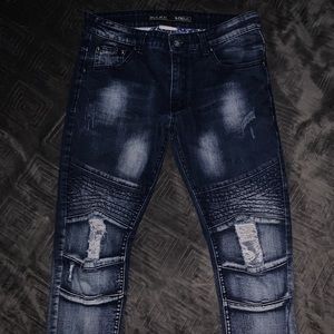 Custom Worn out look jeans